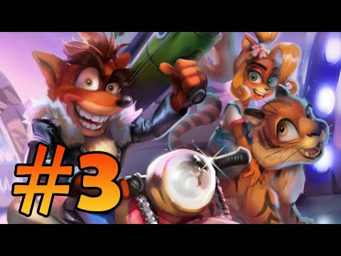 Видео: Прохождение Crash Bandicoot 3: Warped (XONE) #3 – Warp Room 3