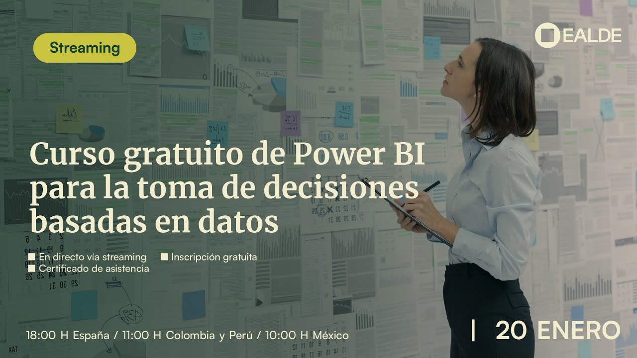 Curso gratuito de Power BI para la toma de decisiones basadas en datos ...