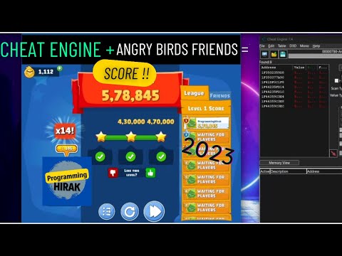 Angry Birds Friends fun with Cheat engine in 2023 !! Score Hack??