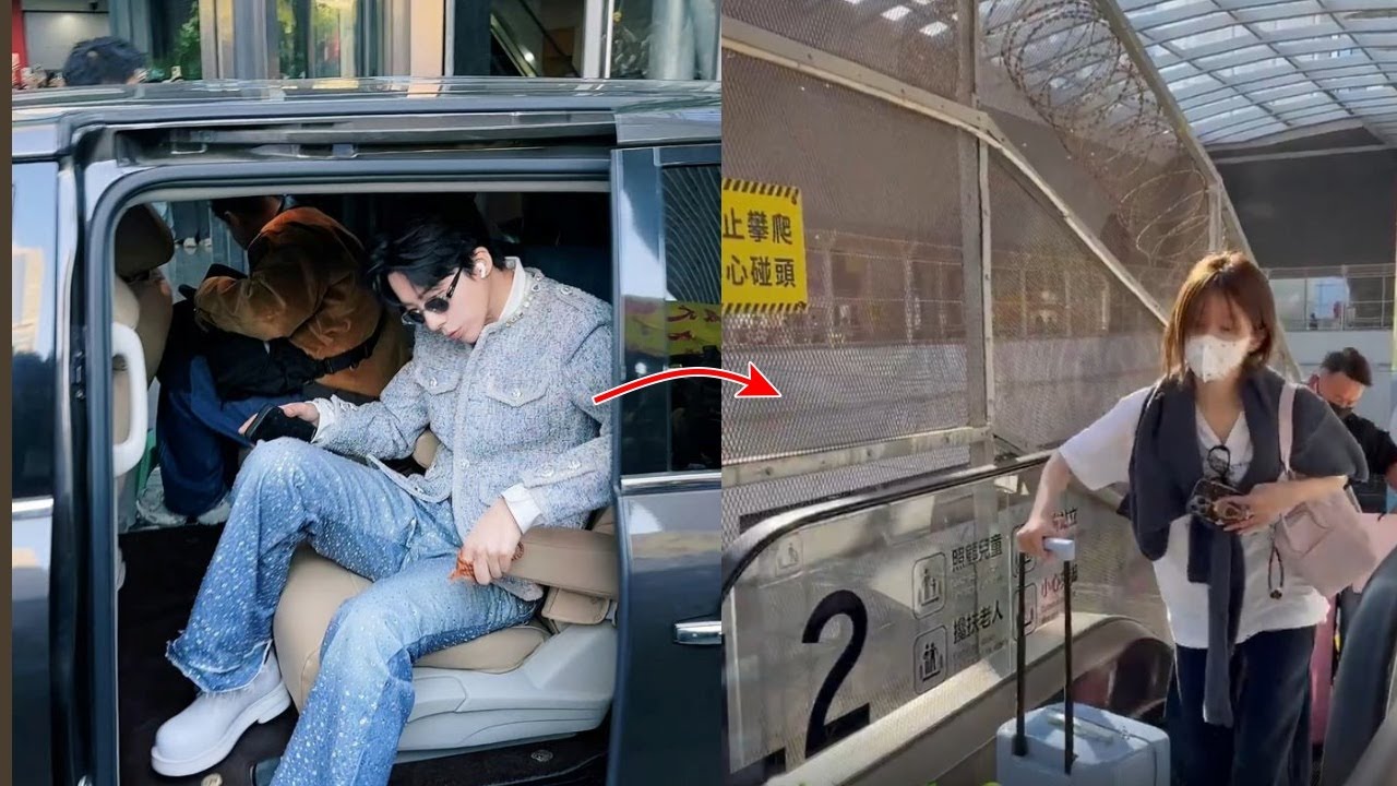 Liu Yunning Drove Zhao Lusi To The Airport For An Event With Dylan Wang