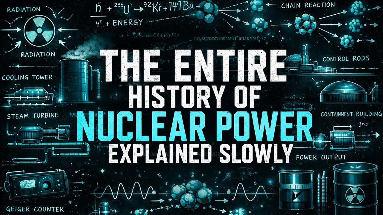 The Entire History Of Nuclear Power Explained Slowly (For Sleep)
