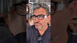 Tim gets new glasses #CapCut #lenscrafters #eyeglasses #raybanmeta