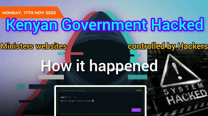 The Government of Kenya is Hacked | Prominent ministries website under hackers control 