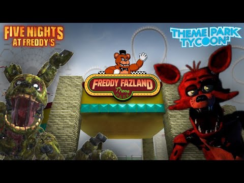 Spending 100 Days Building a FNAF Theme Park in Roblox TPT2 (Freddy Fazland III part 1, days 1-3)