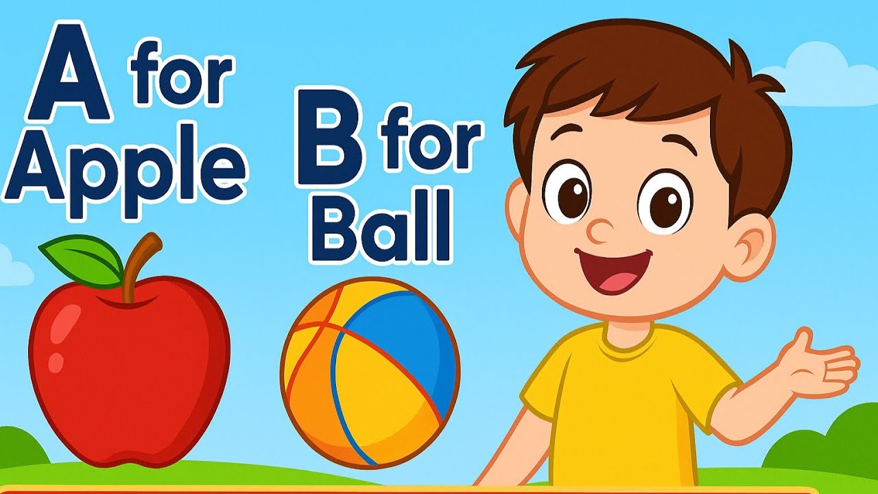 ABC Song for Kids | A for Apple B for Ball | Learn Alphabet with Fun ...