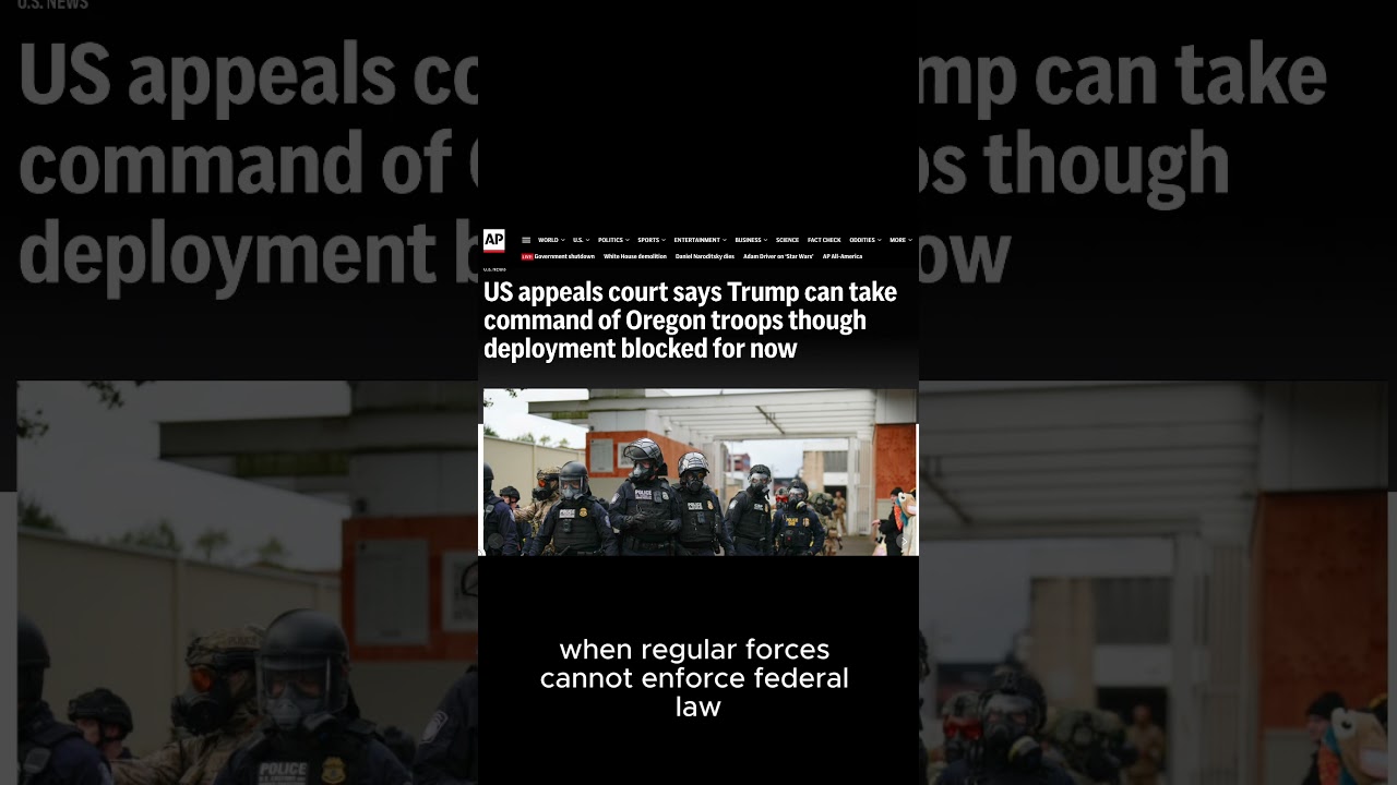 Federal Court Lets Trump Send National Guard to Portland | 9to5 Scoop