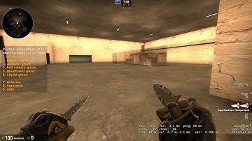 CS:GO Arms and gloves menu (Sourcemod plugin)