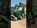 Low Taxes USA Farmers Loading Sand with John Deere 9RX 🚜 | Heavy Duty Farm Work
