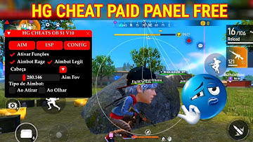 MOD MENU HG CHEATS GRATIS V8 🥶 ANTI BAN ANTI BLACKLIST 🤯 DIRECT LINK 🔗