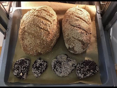 Glutenfreies Low Carb Chia Samen Brot. 