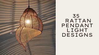 35 Beautiful Rattan Pendant Light Designs