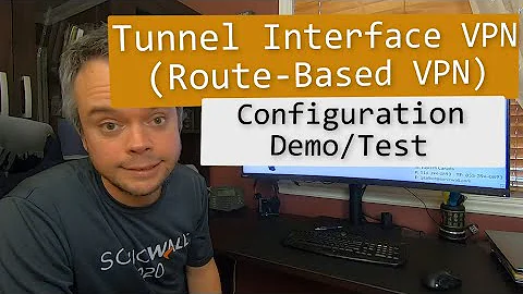 How to configure Tunnel Interface VPN (Route-Based VPN)