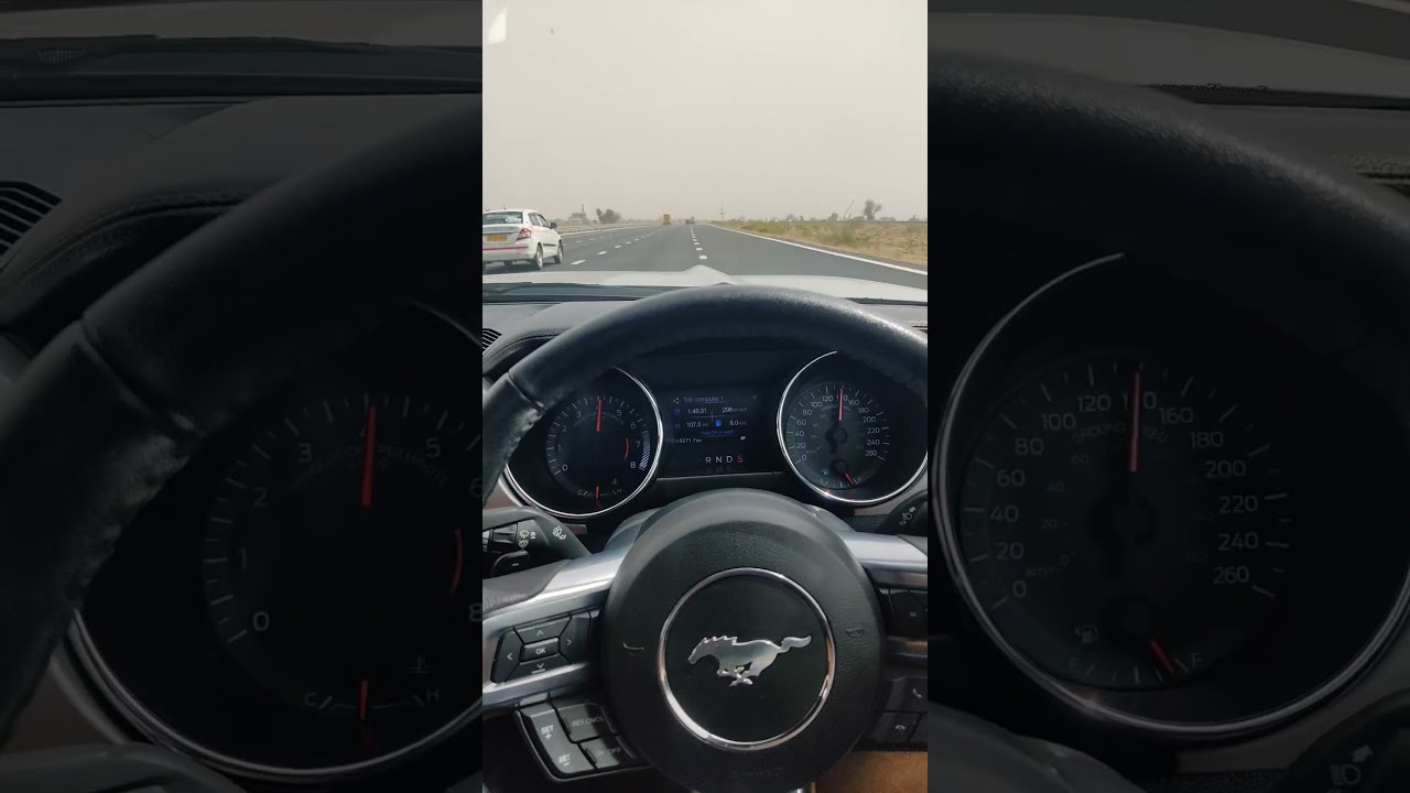 MUSTANG GT, DELHI-MUMBAI EXPRESSWAY, INDIA. 