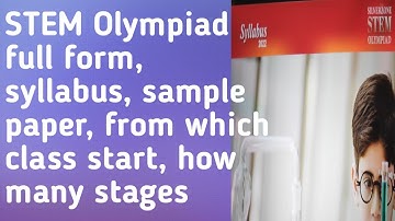 STEM Olympiad Silverzone #rachnaknowledgehub #silverzone #stem #fullform #syllabus #samplepaper