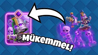 Yeni İskelet Ordusu Evrimi Çok Güçlü Clash Royale Türkçe