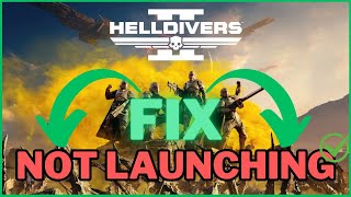 how to fix helldivers 2 not launching | quick fix