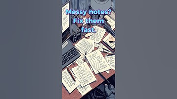 Messy Notes? AI Makes Them Clean ✍️ | NextGen Owl Study Hack #shorts