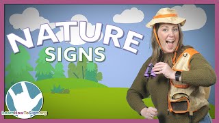 21 Nature Signs in ASL