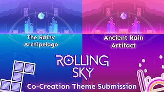 Rolling Sky - Co-Creation Theme Submission (Rainy Archipelago & Artifact) By Deny & Rezi screenshot 4