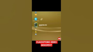 PS3 Loja ZUKOSTORE ERRO 80029517 RESOLVIDO 2025