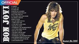 Bon Jovi Greatest Hits CD Album - Bon Jovi Nonstop Best Songs  Playlist 2020