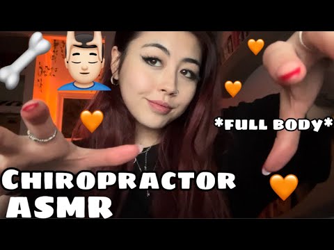 ASMR fast & aggressive Chiropractor full body RP 💆🏻‍♂️🦴💤 (lofi)