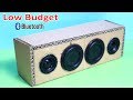 DIY Bluetooth Speaker From Cardboard Cheap Simple 