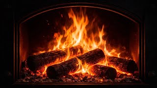 Close-Up Fireplace 🔥 | 2 Hours Static Fire Ambience for TV & Relaxation