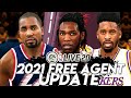 I MADE EVERY CURRENT NBA 2020 FREE AGENT ROSTER UPDATE IN NBA LIVE 19!