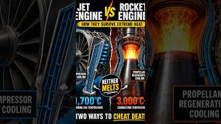Why Jet Engines Don't Melt β But Rocket Engines Almost Do