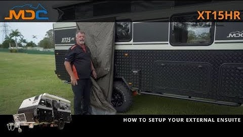 How to: Setup External Ensuite MDC XT15HR Offroad Caravan