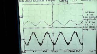 Four Probe -- Sine Wave Input via Feather M0