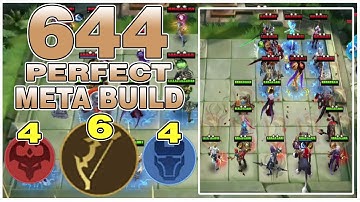 644 PERFECT META BUILD 🔥 MAGIC CHESS TOP GLOBAL PLAYER 🔥 Mobile Legends Bang Bang