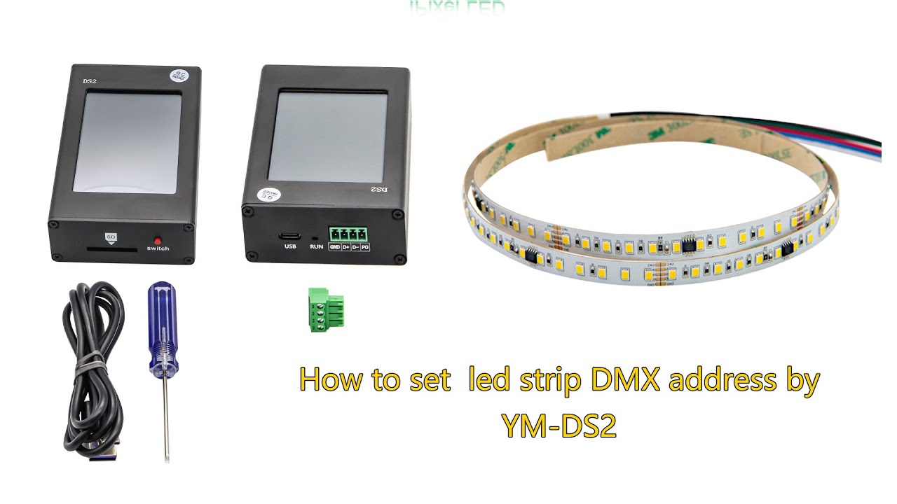 DMX512 2835 single color flex led strip 120LEDs/m DC24V