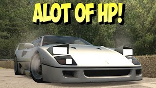 ALOT OF HORSEPOWER and SMALL TRACK? OH YES - F40 - Assetto Corsa
