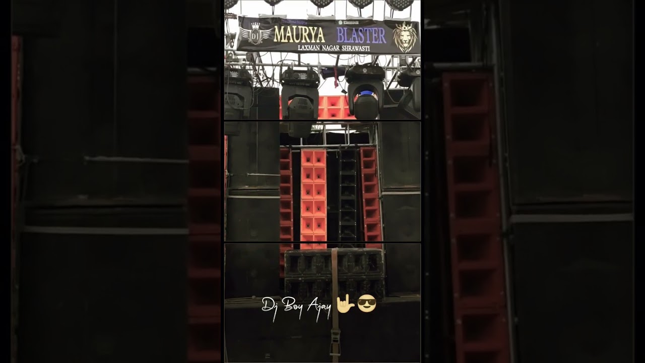 Maurya dj Blaster King of Laxman nager Up 46 Bass king Dj boy Shivam Raja 