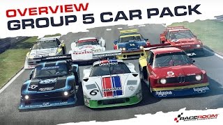 RaceRoom Racing Experience: Group 5 Pack - Overview