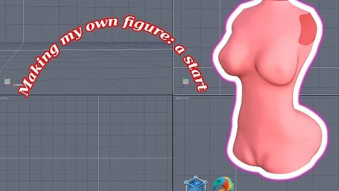 Creating a human base model in Hexagon - first attempt