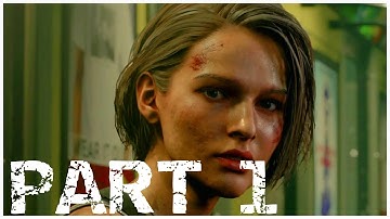 RESIDENT EVIL 3 REMAKE - Walkthrough Gameplay Part 1 - INTRO (No Commentary)