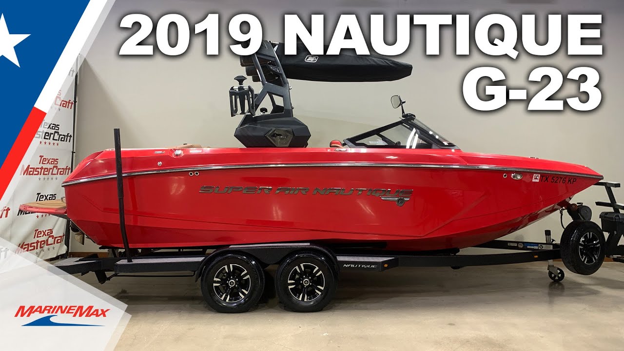 2019 Nautique G23 MarineMax Texas MasterCraft YouTube