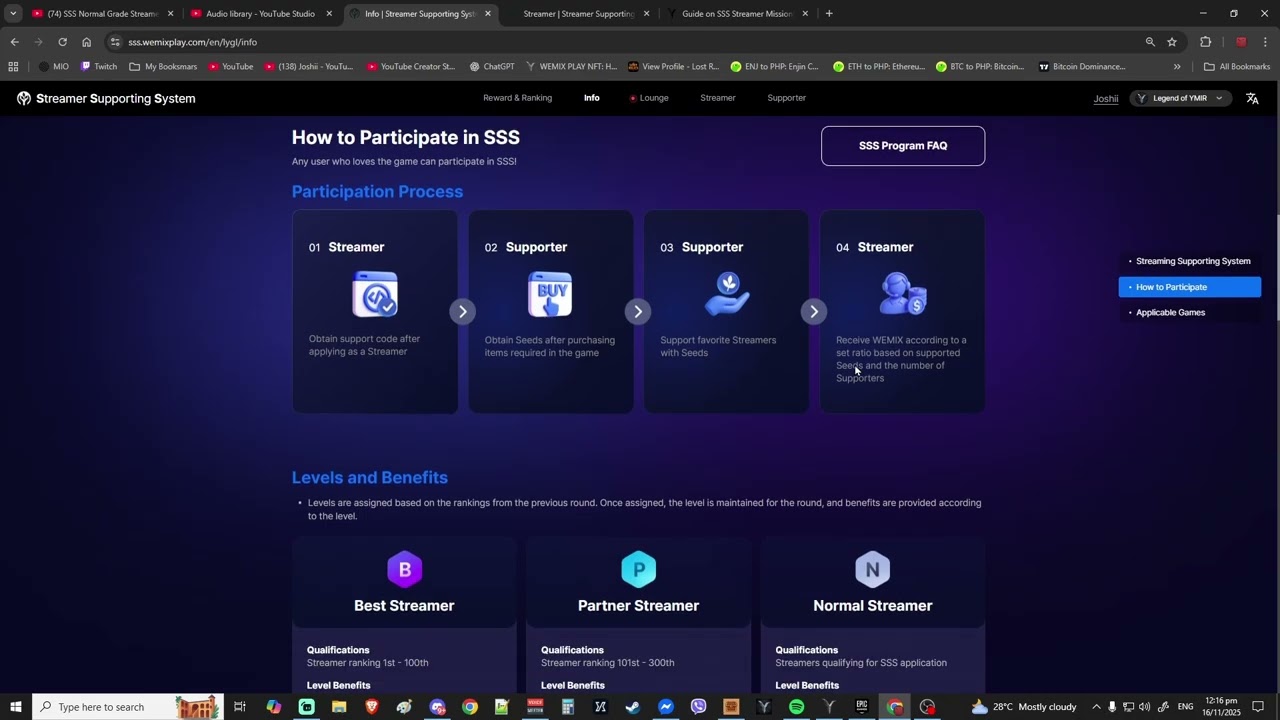 Legend of YMIR - SSS Normal Grade Streamer Mission Completion Reward