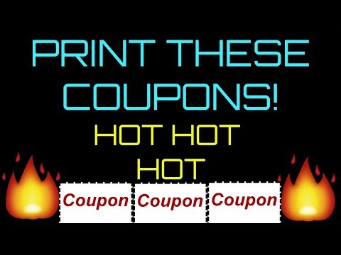PRINT THESE COUPONS!! High Value & BOGO Free