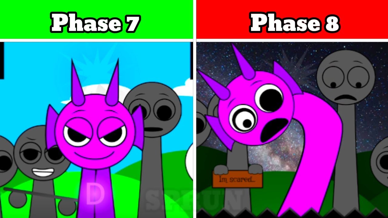 INCREDIBOX SPRUNKI: Definitive But New Alive - Phase 7 VS Phase 8 Version