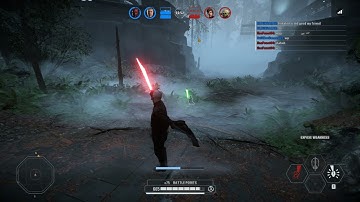 Count Dooku VS Master Yoda - STAR WARS Battlefront II Hero Showdown