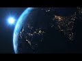  planet earth spinning in space  4k