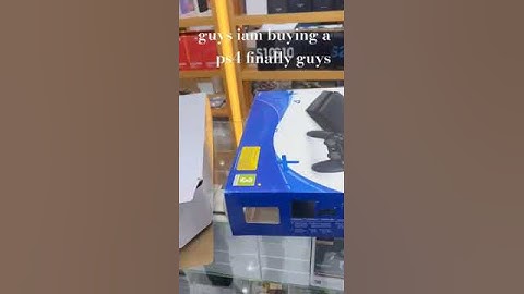 i finally bought a ps4 slim