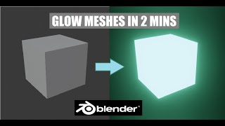 Blender Tutorial: Glow Objects in Blender | Beginner Tutorial