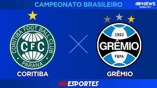 🔴#AOVIVO: Coritiba x Grêmio | JOVEM PAN NEWS CURITIBA | 26/10/2026 | #BRASILEIRÃO #SÉRIEA