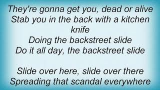 Richard Thompson - Back Street Slide Lyrics