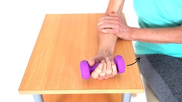 Senior Exercises | Hand Therapy | Ulnar Deviation Dumbbell